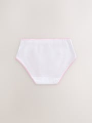 White Heart Lace Trim Briefs 10 Pack (1.5-16yrs) - Image 4 of 13