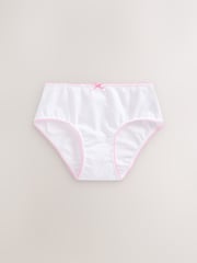 White Heart Lace Trim Briefs 10 Pack (1.5-16yrs) - Image 5 of 13