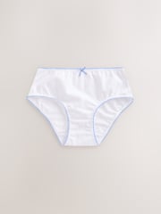 White Heart Lace Trim Briefs 10 Pack (1.5-16yrs) - Image 9 of 13