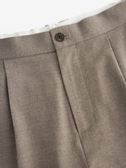 Neutral Herringbone Slim Button Side Adjuster Trousers - Image 7 of 9