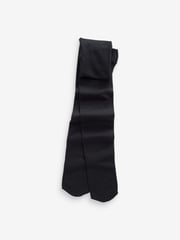 Black Longer Length 2 Pack 40 Denier School Tights - Image 1 of 1