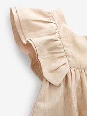 Gold Shimmer Party Dress (3mths-8yrs) - Image 7 of 8
