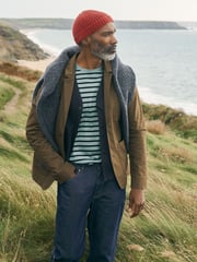 Seasalt Cornwall Green Mens Towen 100% Cotton Blazer - Image 1 of 6