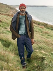 Seasalt Cornwall Green Mens Towen 100% Cotton Blazer - Image 3 of 6