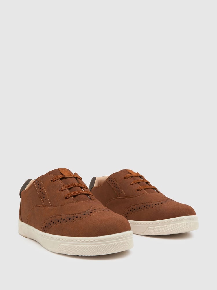 Schuh Latch Brogue Junior Shoes - Image 2 of 4 Schuh Latch Brogue Junior Shoes - Image 2 of 4