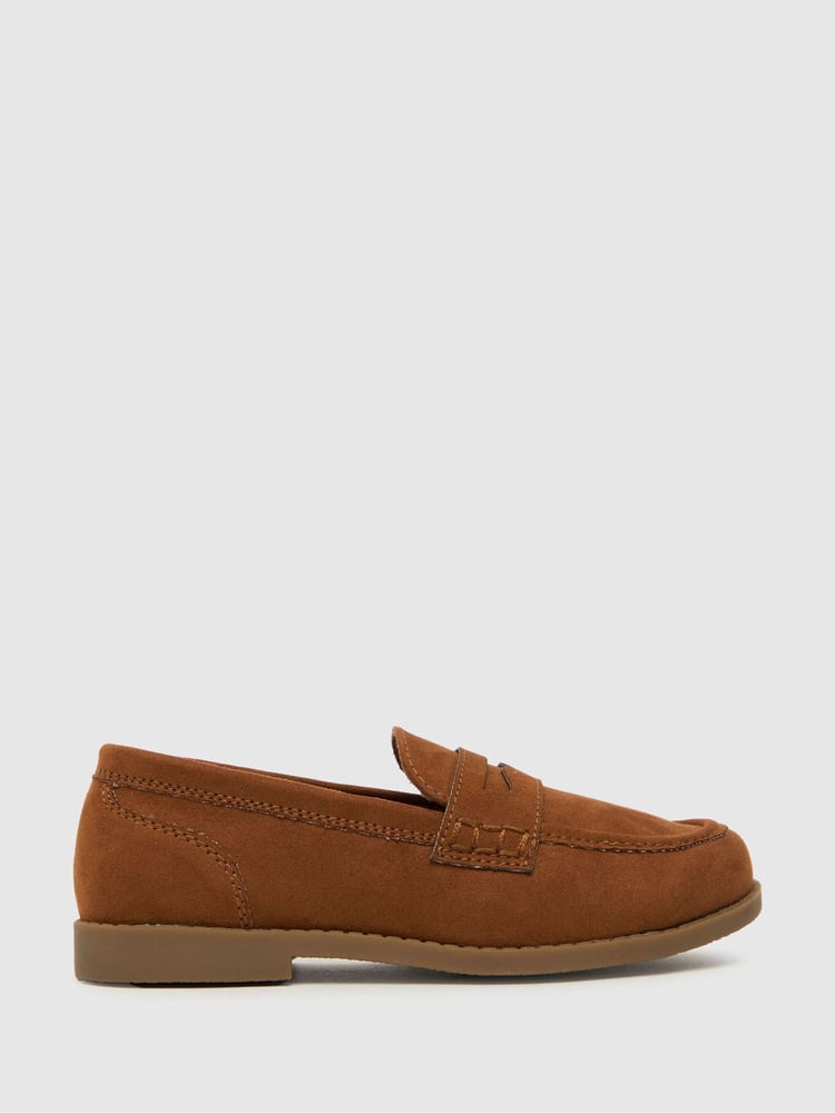 Schuh Junior Lightning Brown Loafers - Image 1 of 4