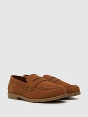 Schuh Junior Lightning Brown Loafers - Image 2 of 4
