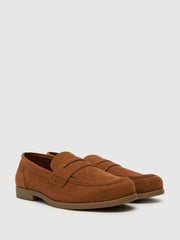 Schuh Lightning Brown Loafers - Image 2 of 4