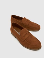Schuh Lightning Brown Loafers - Image 3 of 4