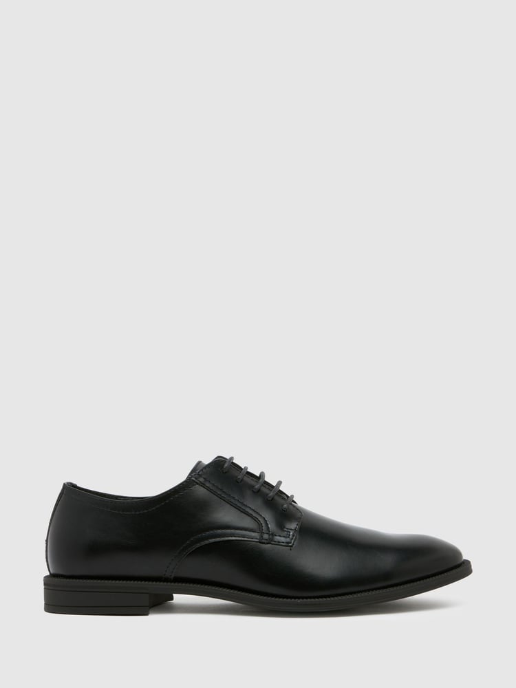 Schuh Wide Fit Malcolm Black Shoes - Image 1 of 4