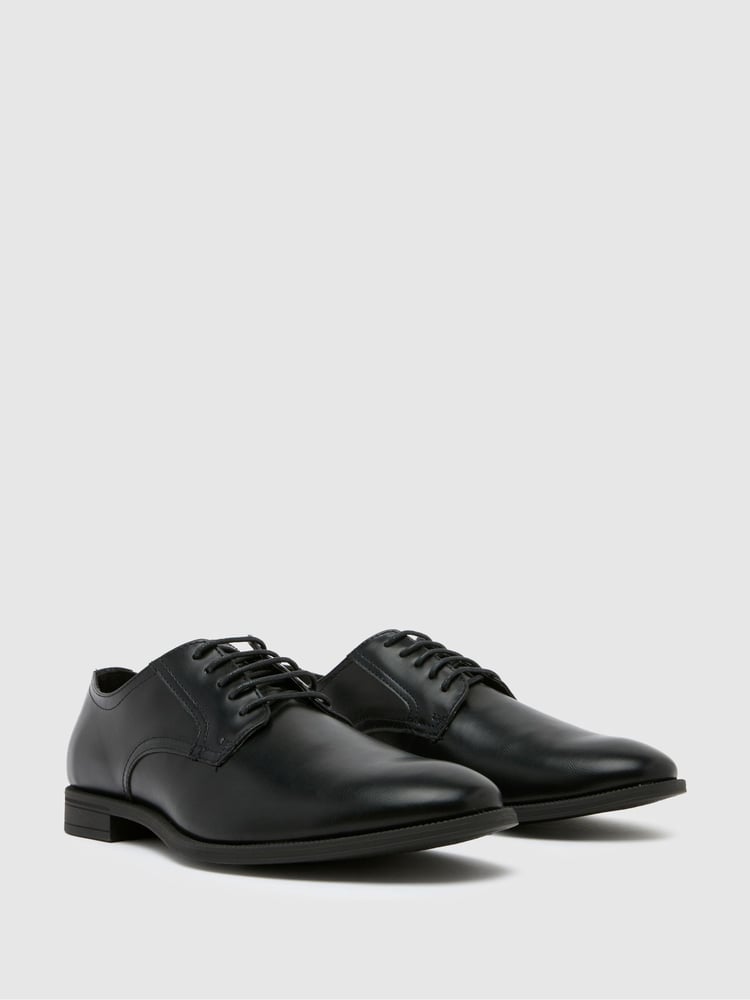 Schuh Wide Fit Malcolm Black Shoes - Image 2 of 4