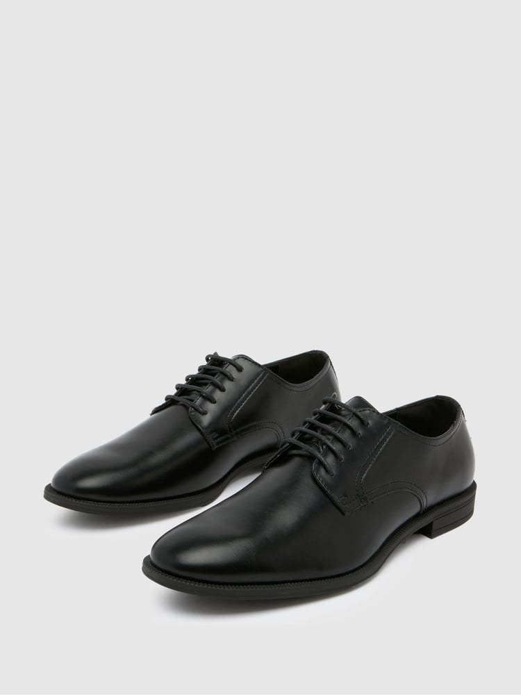 Schuh Wide Fit Malcolm Black Shoes - Image 4 of 4