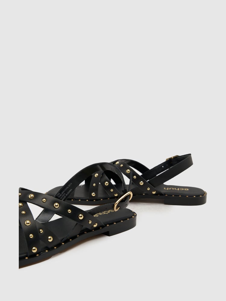 Schuh Thelma Studded Suede Sandals - Image 4 of 4 Schuh Thelma Studded Suede Sandals - Image 4 of 4