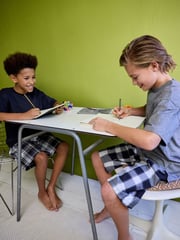 Monochrome Check Woven Pyjamas 2 Pack (1.5-16yrs) - Image 2 of 9