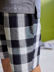 Monochrome Check Woven Pyjamas 2 Pack (1.5-16yrs) - Image 4 of 9