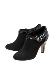 Lotus Black Heeled Shoe Boots - Image 2 of 4