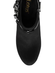 Lotus Black Heeled Shoe Boots - Image 4 of 4