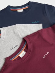 Paul Smith Junior Boys Signature T-Shirts 3 Pack - Image 6 of 6
