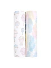 Aden + Anais Pink aden+anais Pink Cotton Muslin Blankets 2 Pack - Image 2 of 4