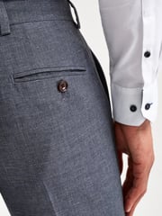 Slim Fit Joules Wool/Linen Suit: Trousers - Image 2 of 5