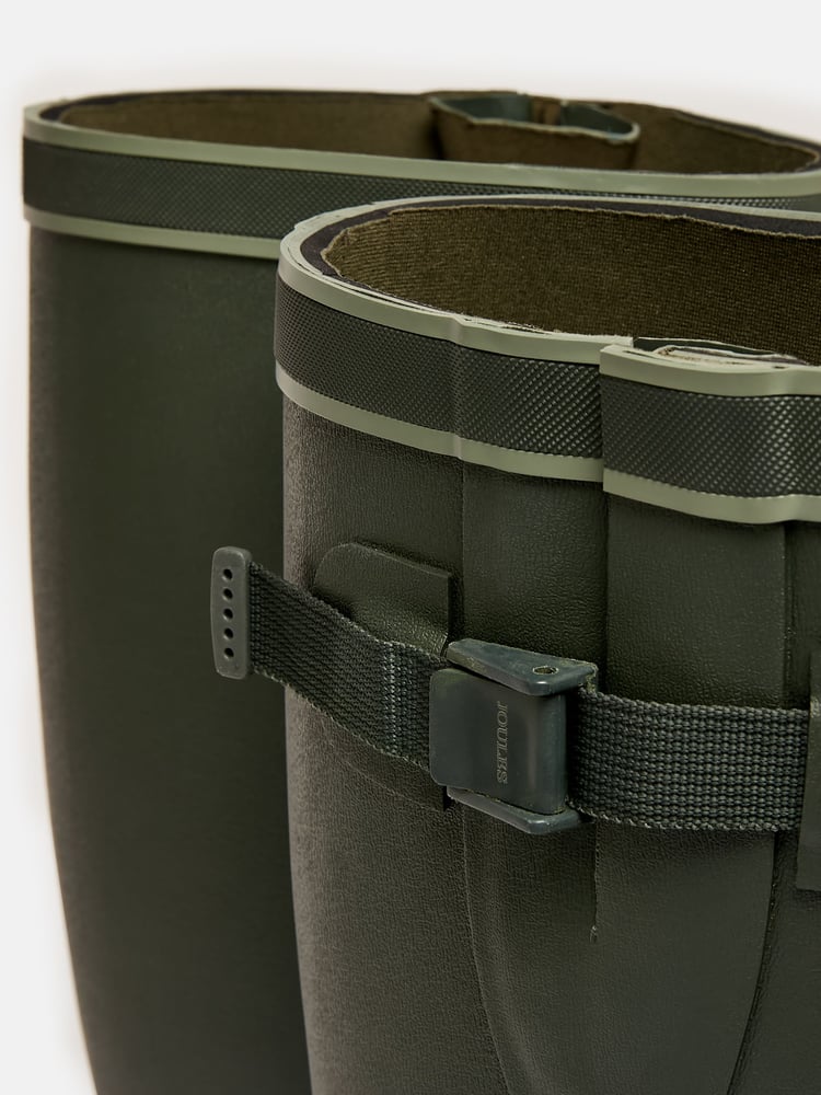 Joules Eckland Hohe, verstellbare Gummistiefel aus Neopren mit Futter - Bild 6 von 6