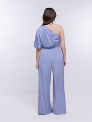 River Island Blue Bridesmaid Jumpsuit - Image 2 of 5
