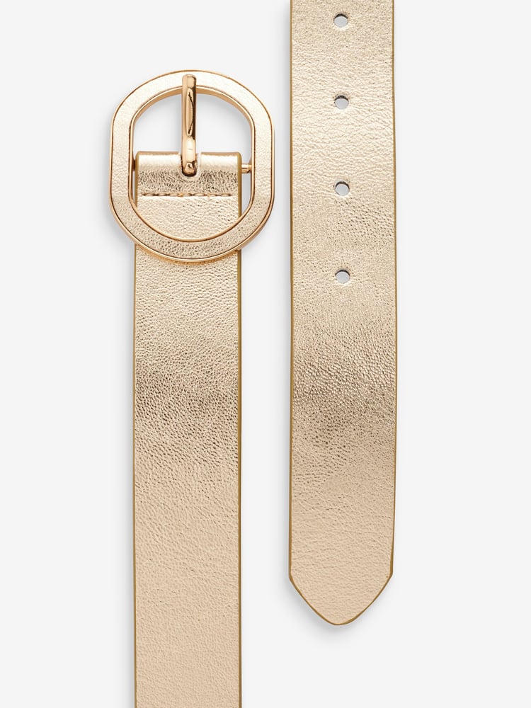 Gold Regular Metallic Belt - Image 5 of 5