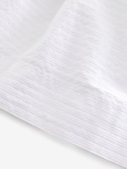 Polo Ralph Lauren Girls Ribbed Cotton White Dress - Image 4 of 4