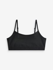 Black Strappy Crop Top 3 Pack (5-16yrs) - Image 2 of 5