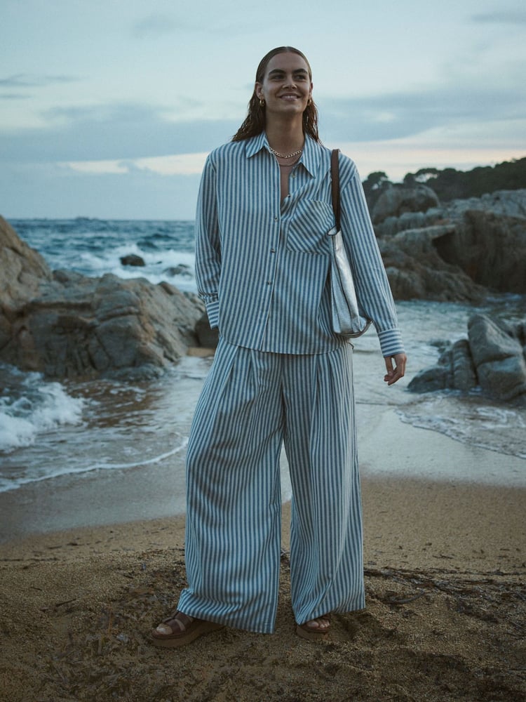 River Island White brown Fisherman Flatform Sandals - Image 5 of 5