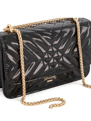 Dune London Black Ground Edorchie Quilted Shoulder Bag - Image 3 of 3