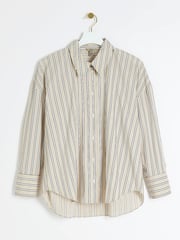River Island Brown Stripe Shirt - Image 6 of 6