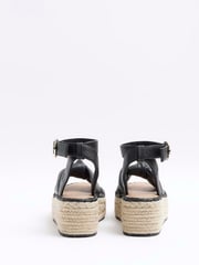 River Island Black Espadrille Sandals - Image 3 of 4