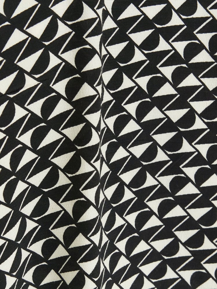 River Island Black Oversized Geometric Shirt - Image 6 of 6 River Island Black Oversized Geometric Shirt - Image 6 of 6