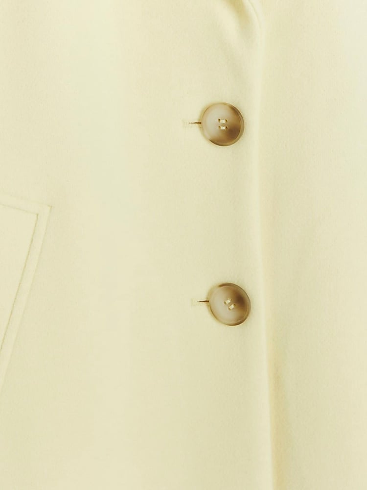 River Island Yellow Longline Tailored Coat - Image 6 of 6