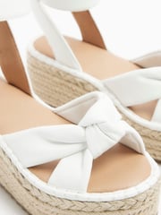 River Island White Espadrille Sandals - Image 5 of 5