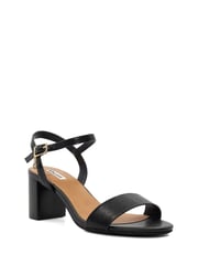 Dune London Black Regular Fit Jelly Two Part Block Heel Sandals - Image 4 of 6
