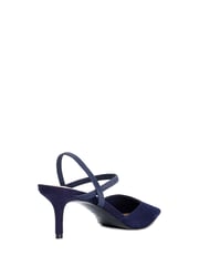 Dune London Blue Standard Fit Classical Elasticated Open Court Shoes - Image 5 of 6