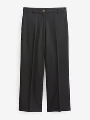 Pour Moi Black Petite Josephine Wide Leg Woven Trousers - Image 3 of 3