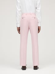 Pink Regular Fit Motionflex Stretch Suit Trousers - Image 3 of 9