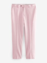 Pink Regular Fit Motionflex Stretch Suit Trousers - Image 6 of 9