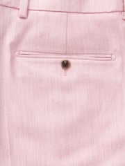 Pink Regular Fit Motionflex Stretch Suit Trousers - Image 8 of 9