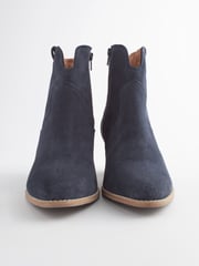 Navy Blue Forever Comfort® Leather Cowboy/Western Boots - Image 3 of 8