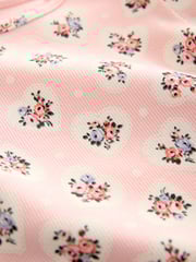 Cath Kidston Pink Floral Long Sleeve Ribbed T-Shirts 3 Pack (3mths-7yrs) - Image 14 of 15
