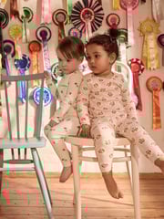 Cath Kidston Pink Floral Long Sleeve Ribbed T-Shirts 3 Pack (3mths-7yrs) - Image 3 of 15