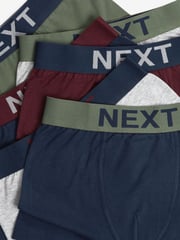 Plum/Navy 7 Pack Trunks (2-16yrs) - Image 10 of 10