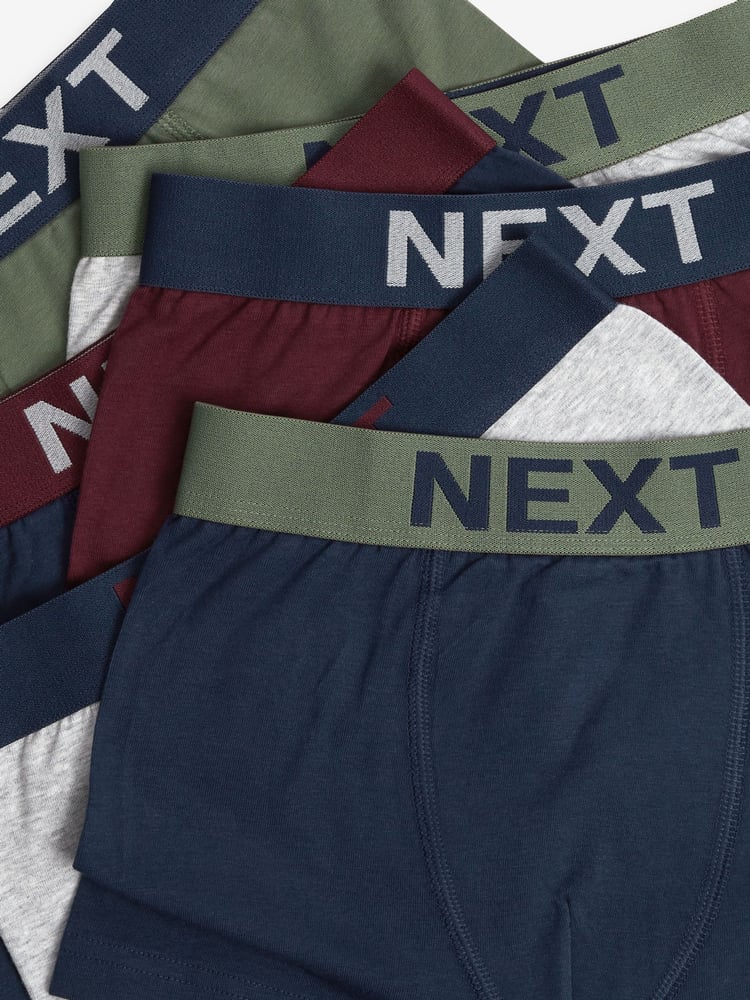Plum/Navy 7 Pack Trunks (2-16yrs) - Image 10 of 10