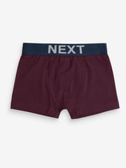 Plum/Navy 7 Pack Trunks (2-16yrs) - Image 8 of 10