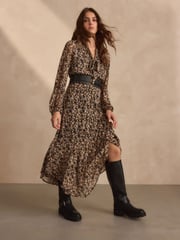 Black With Studs PU Corset Belt - Image 2 of 4
