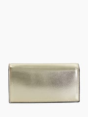Dune London Gold Sapphire Branded Cross-Body Bag - Image 3 of 6